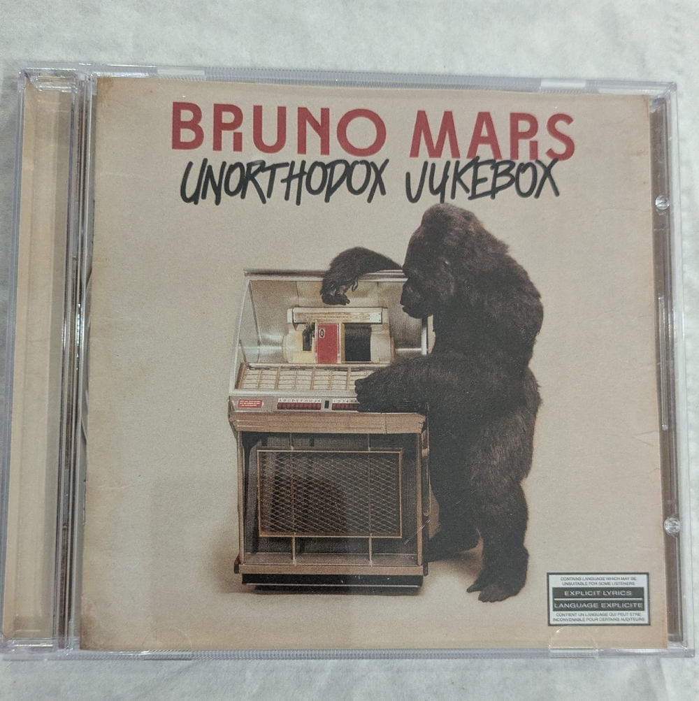 3/30$ Bruno Mars Unorthodox Jukebox CD